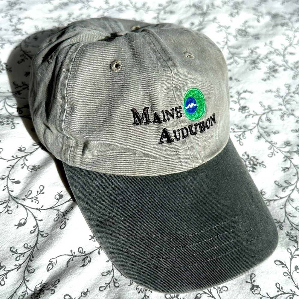 2 x Maine Audubon Baseball Caps